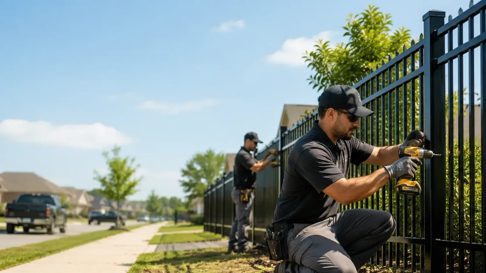 Metal Fence Installation in Mendon, IL